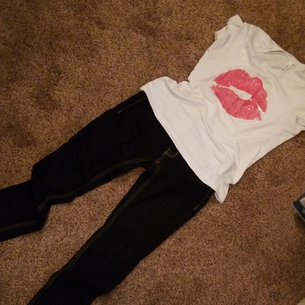 Ladies size M skinny jeggings